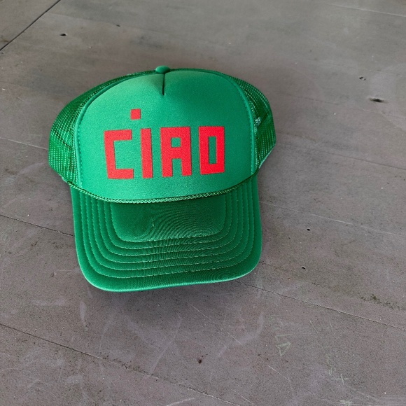 Clare V CIAO Trucker Hat New Without Tags
